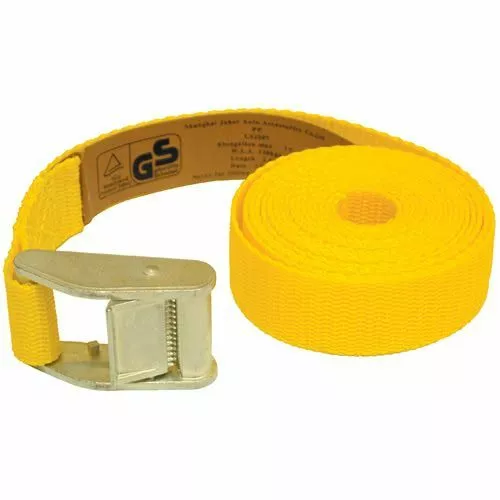 Bike It 2 Piece Yellow Micro-Strap Tiedown BC30470 - T