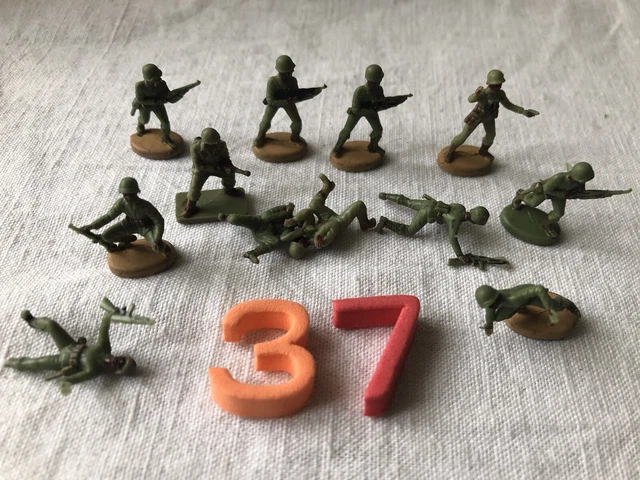 Figurines Soldats 1/72 Airfix WW2 Allemands - Lot 89, Occasion, Pour Diorama Ou Collection