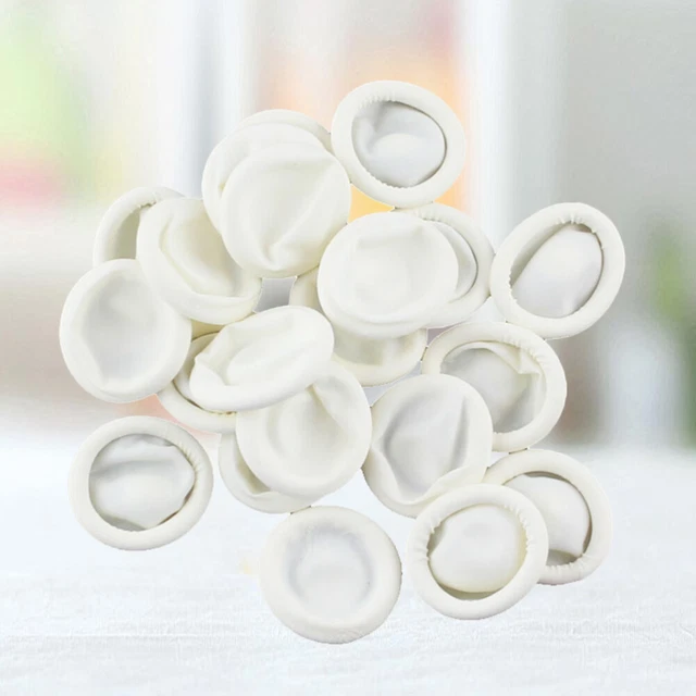 1 paquete de 150 g antiestático desechable tipo uña cunas de goma yemas de dedos