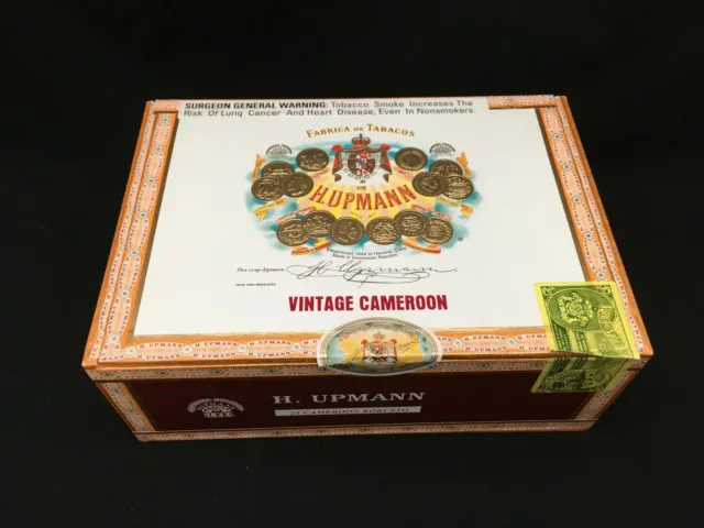 All Wood Vintage Cigar Box H. UPMANN Vintage Cameroon