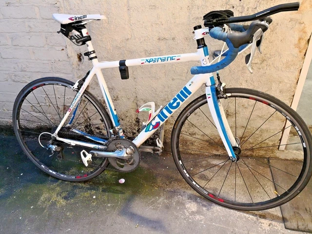 CINELLI EXPERIENCE TIAGRA 2012 Large White/Blue £254.00 - PicClick UK CINELLI EXPERIENCE TIAGRA 2012 Large White/Blue £254.00 - PicClick UK