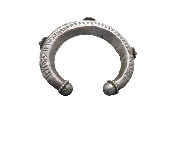 Ancien Bracelet Inde en Argent