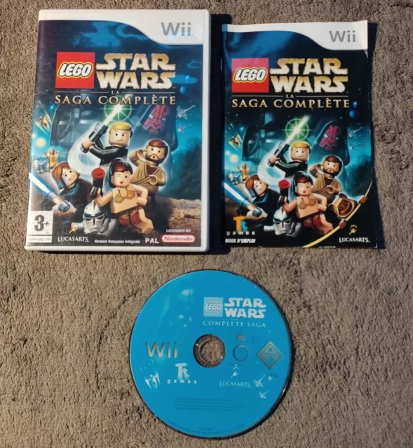 Lego Star Wars La Saga Complete Nintendo Wii Complet FR