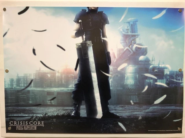 CRISIS CORE FINAL Fantasy VII Poster Framed 2007 Release