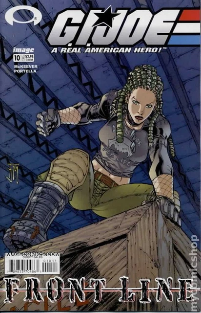 GI Joe Frontline #10 VG 2003 Stock Image Low Grade