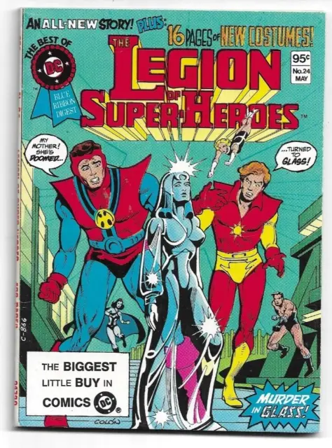 The Best of DC ~ LEGION of SUPER-HEROES (The) #24 (May 1982) Blue Ribbon Digest