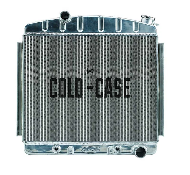 Cold Case Radiator Aluminium Radiator 1957 BEL AIR Cold-Case Aluminum Radiator 6 Cylinder Type Mount $605.20 ...