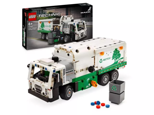 Lego Technic 42167 - Camion Della Spazzatura Mack Lr Electric