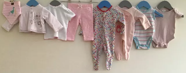 Baby Girls Bundle Of Clothing Age 0-3 Months Mamas&Papas Next TU F&F