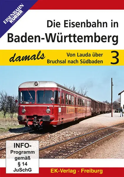 Die Eisenbahn in Baden-Württemberg - Teil 3 | DVD | deutsch | 2024