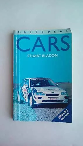 Observers Cars (Warne Observers) by Stuart, Bladon Paperback Book The Cheap Fast