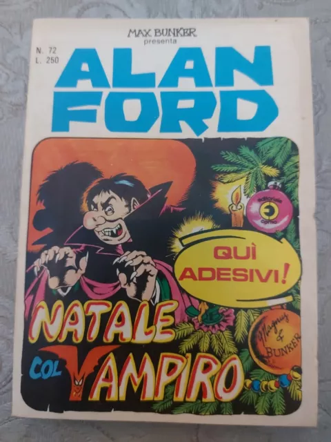 ALAN FORD ORIGINALE CORNO N 72 OTTIMO STATO- No Adesivi