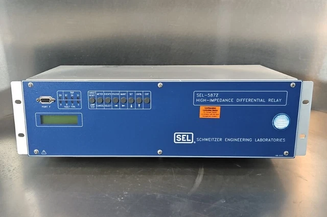 SCHWEITZER SEL-587Z HIGH-IMPEDANCE Differential Relay. Loc4C £233.18 ...