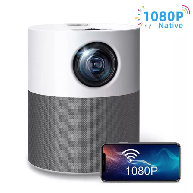 Portable Mini Projector 3D 4K 1080P HD LED Home Theater Cinema AV USB HDMI