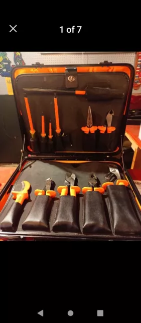 Klein Tools 33525 1000V Insulated Utility Tool Kit In Hard Case, 13-Piece