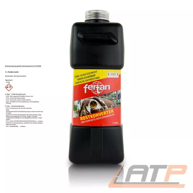 Fertan ® 1 L Liter Rostkonverter Rost Umwandler Entrosten