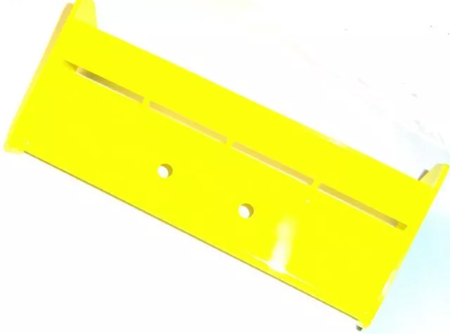 06021 1/10 Scale RC Nitro Buggy Spoiler Rear Wing Yellow Plastic