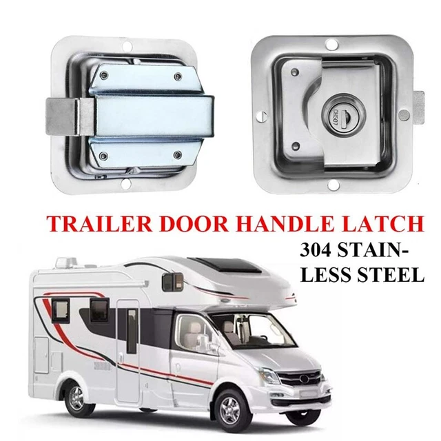 Caja de herramientas de acero inoxidable para RV enganchador puerta barra de remo I1I7