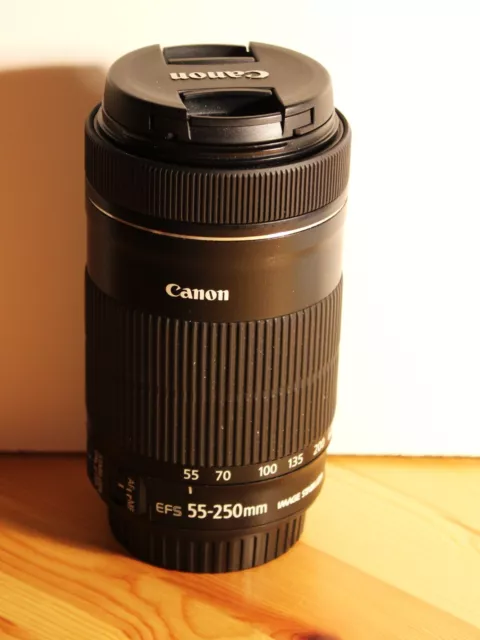 ✅ Canon EF-S 55-250 mm F4.0-5.6 IS STM Objektiv ✅ (Canon EF-S Anschluss) ✅⭐⭐⭐⭐⭐