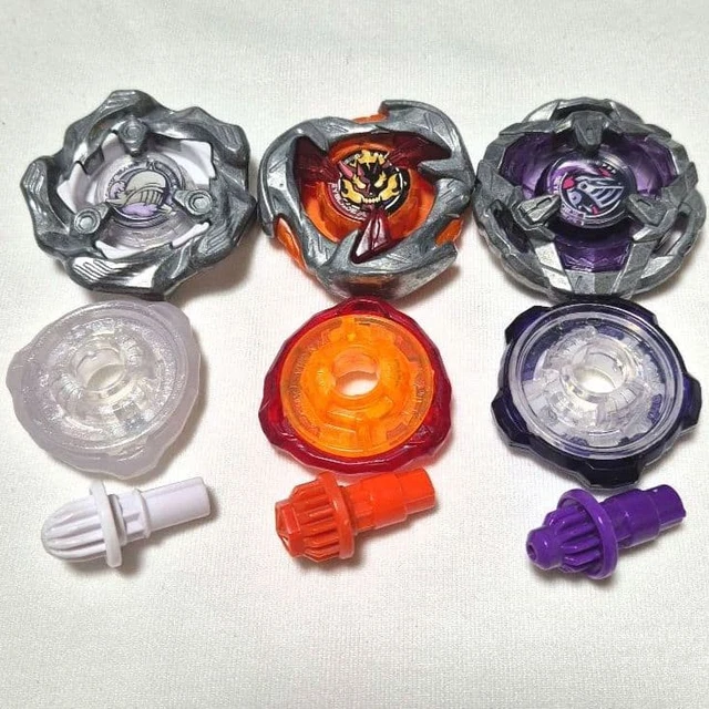 TAKARA TOMY BEYBLADE X Rachet Hex Bit Lot Collectible Battle Toys Sets ...