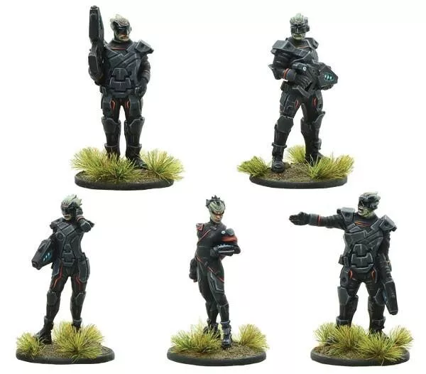 Warlord Games Gates of Antares: Algoryn Special Division Commander Ess Ma Rahq