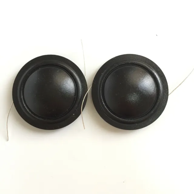 2 Replacement 28mm Silk Dome Tweeter Diaphragm For DALI Menuet Speaker Repair 8Ω