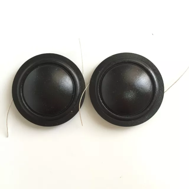 2 Replacement 28mm Silk Dome Tweeter Diaphragm For DALI Menuet Speaker Repair 8Ω