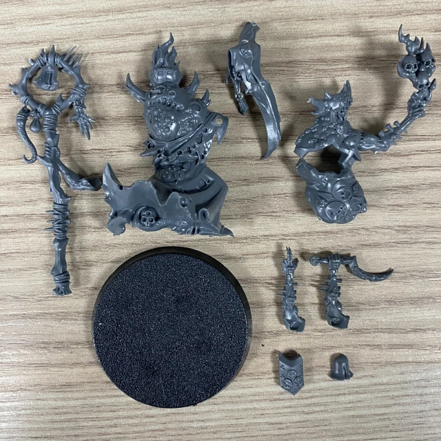 Rotbringer Sorcerer / Sorcier Gangreneur - Maggotkin of Nurgle - WARHA