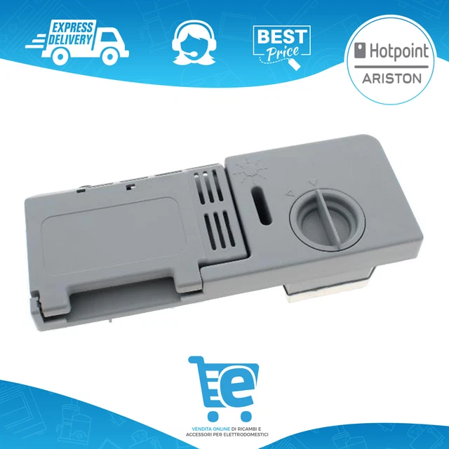 DOSATORE ELETTRODOSATORE DISPENSER Detersivo Per Lavastoviglie Ariston LFS114XUK EUR 65,90 - IT - Foto 4