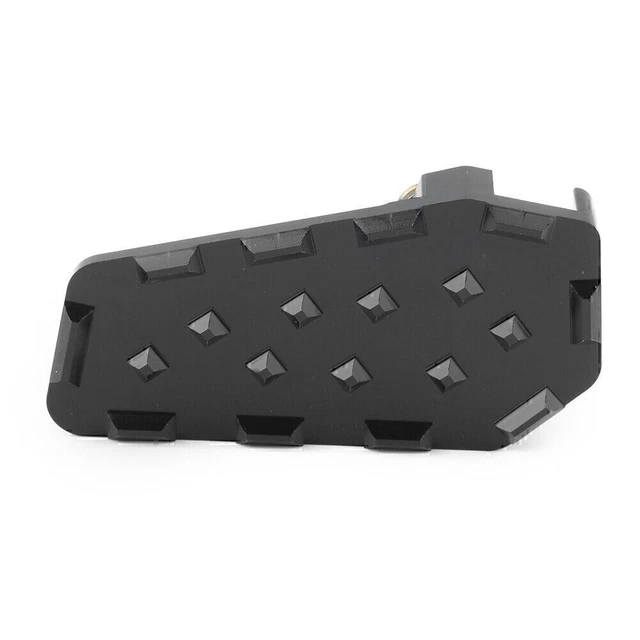 Black Rear Brake Pedal Extension Peg Pad For BMW S1000XR (2020-2021) - Larger Footpeg For Better Control & Comfort