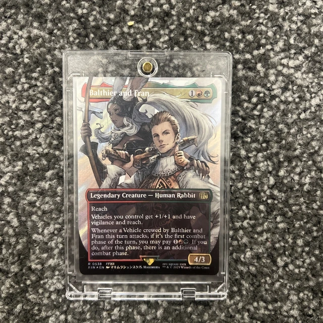 BALTHIER AND FRAN (Borderless) (Surge Foil) [FINAL FANTASY] $32.00 -  PicClick AU