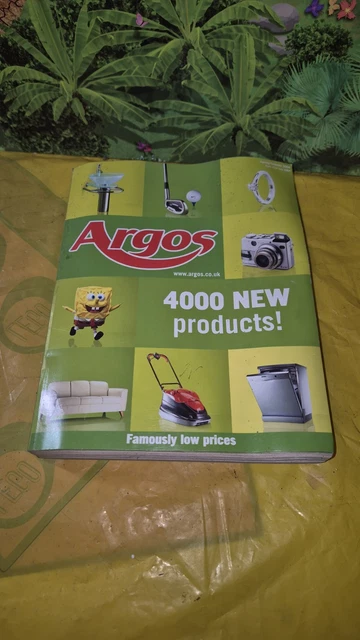 Very Argos ARGOS CATALOGUE SPRING/SUMMER 2004 very rare collectable vintage Super ...
