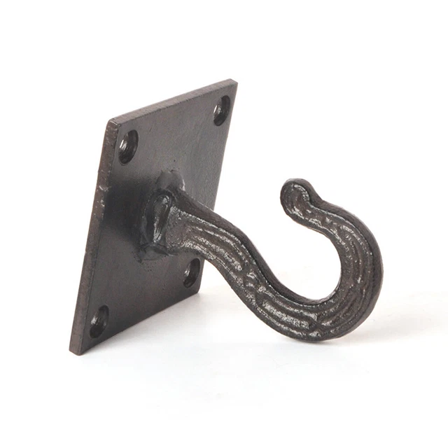 Cast Iron Ceiling Hook Wall Rack Organizer Heavy Duty for Hallway Bedroom Garden