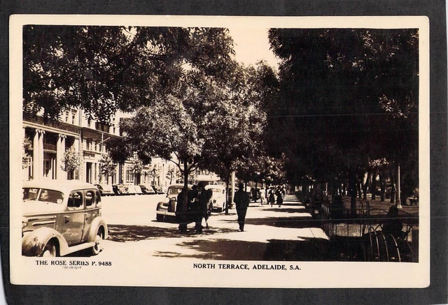C3878 Australia SA Adelaide North Tce #9488 vintage Rose Series postcard