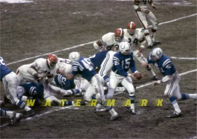 Balt. Colts v. Browns 1968 NFL Champ. Game  PRINT FROM 35mmNEGATIVE (4 sizes)
