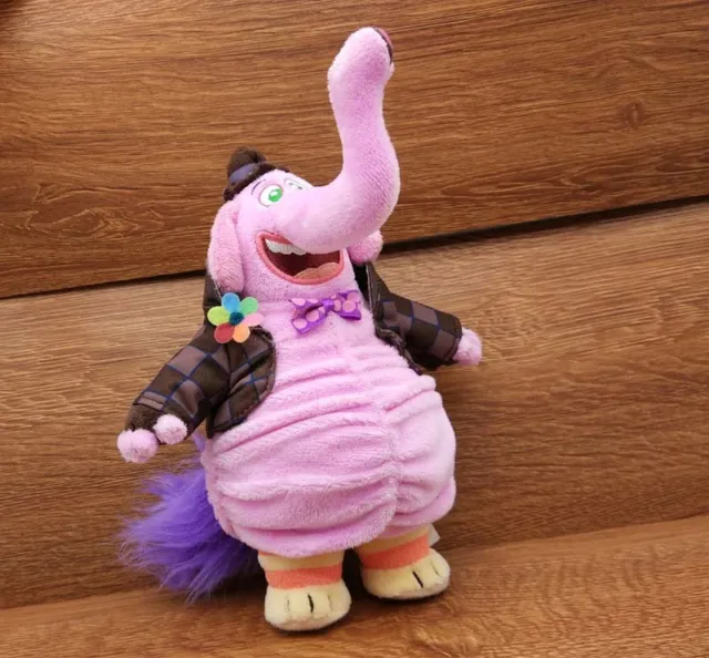 Disney Pixar`s INSIDE OUT BING BONG pink elephant plush toy new