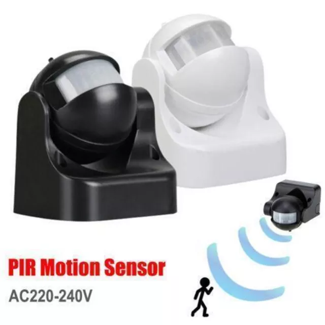 PIR Infrared Motion Sensor Detector Outdoor Security 220-240V Lamp Light Switch