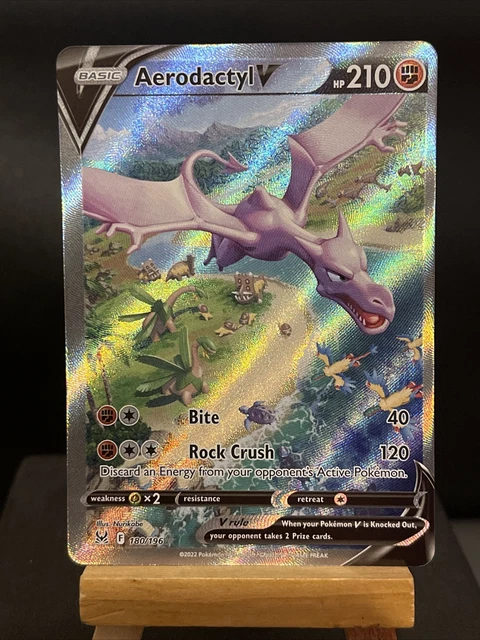 Aerodactyl V - 180/196 CGC 9 Lost Origin ALTERNATE ART Pokemon