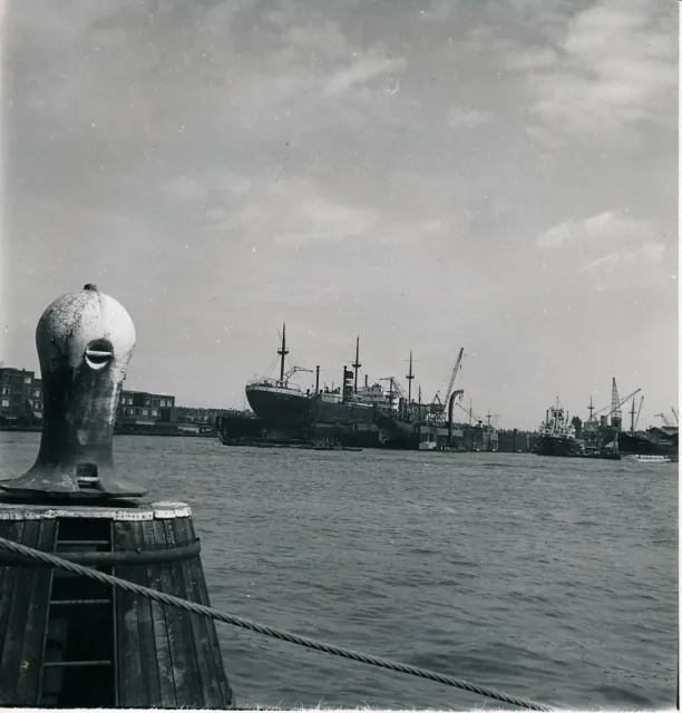AMSTERDAM c. 1950 - Le Port Cargos Pays Bas - NV 4982