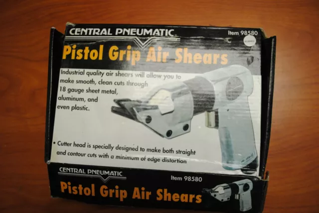 Central Pneumatic Pistol Grip Air Shears #98580