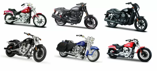 Maisto 34360-35 - Modèle de Moto - HD Série 35 Harley-Davidson Modèle Miniature