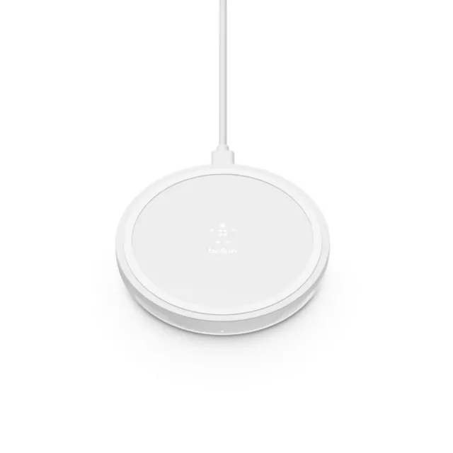 Genuine Belkin 10W Wireless Charger for Samsung/iPhone Qi Compatible F7U082auWHT