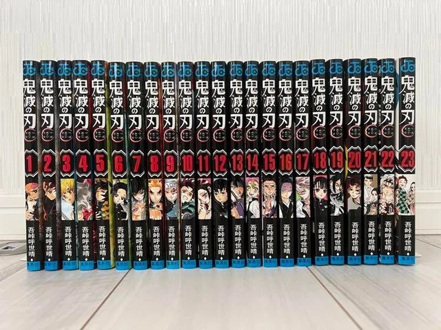 Demon Slayer Kmetsu No Yaba Manga Volume 1-23 END Englsh Comc