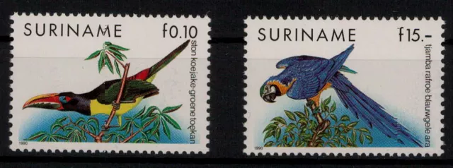 Surinam; Vögel 1991 kpl. **  (30,-)