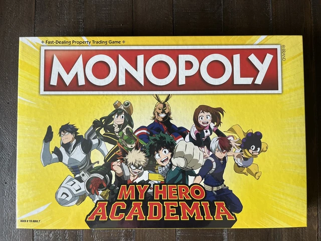 Monopoly My Hero Academia - Jeux & Jouets