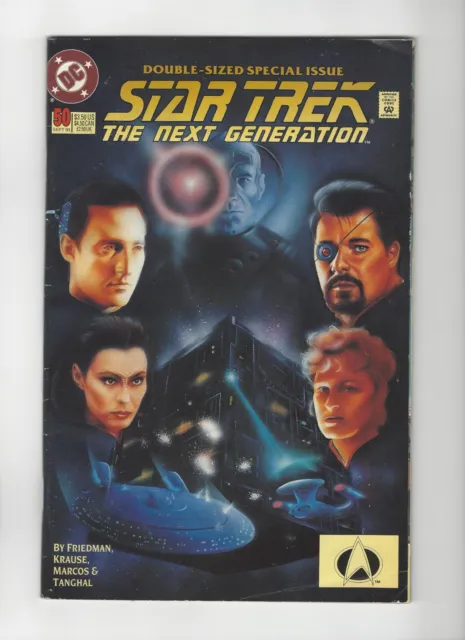 Star Trek: The Next Generation Comic Book #50 DC Comics 1993 Double Sized Issue