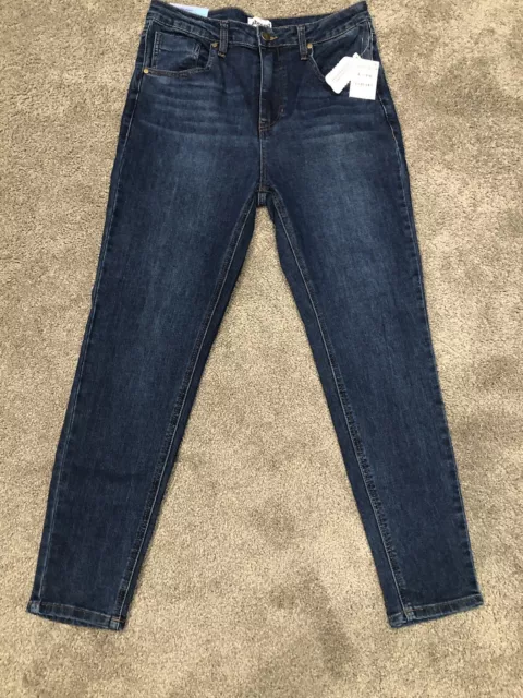 Nordstrom Abound High Rise Dark Rinse Skinny Jeans Size 31 Brand New With Tags