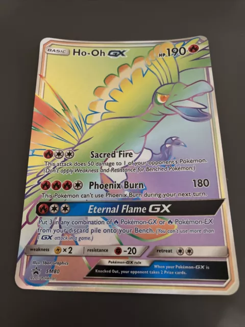 Pokemon Card Ho-OH 21/147 Holo GX Sun & Moon 3 SL3 EN NEW