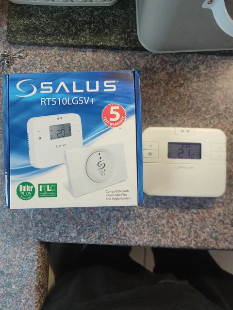 SALUS RT510BC+ BOILER Plus Compliant Programmable Thermostat *NEW* FOC Cu0026P  VAT R £60.90 - PicClick UK