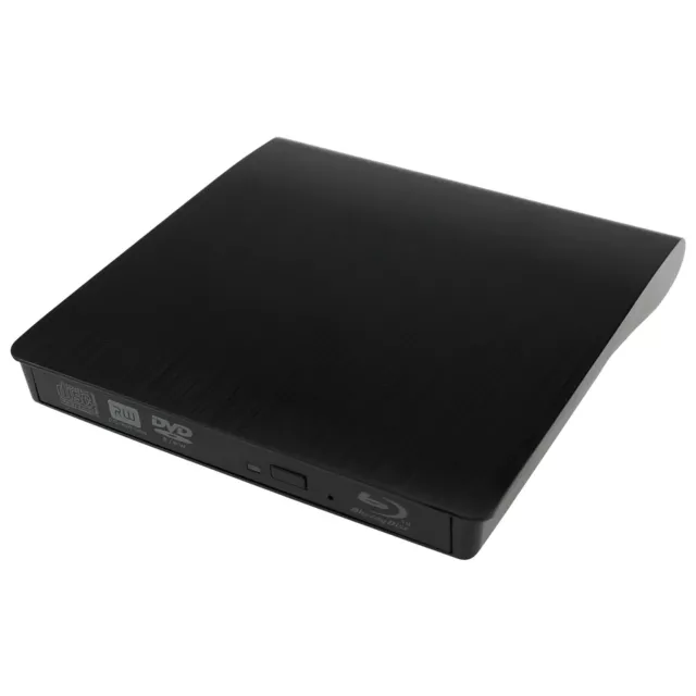 External Blu-ray Player BD Combo Drive DVD CD Burner Single USB for Laptop PC